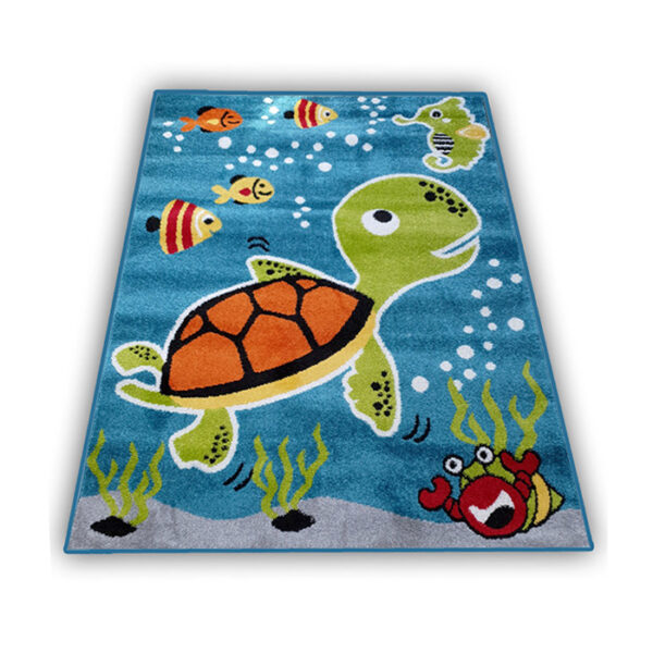 kolorowy dywan żółwik