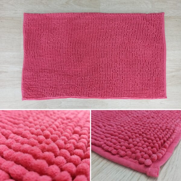 różowy dywan antypoślizgowy
