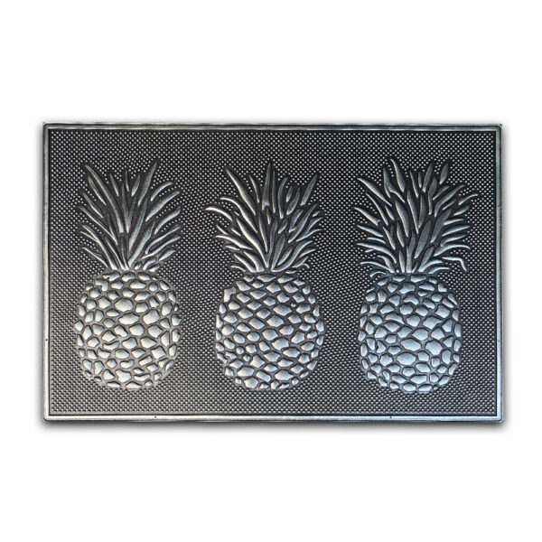 srebrna wycieraczka ananas